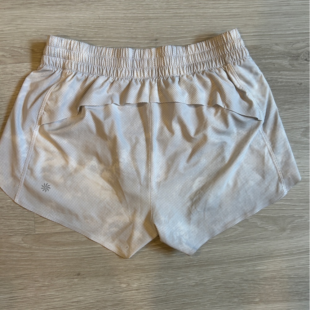 Athleta Women’s Grey Printed Hustle 3in Short - XS - Picture 4 of 7